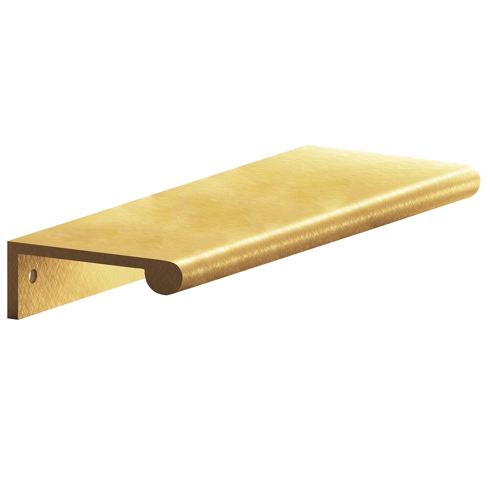 Colonial Bronze 6" Centers Edge Pull Hand Finished in Weathered Brass