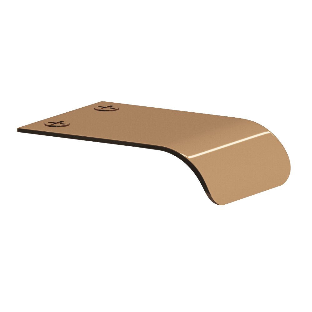Colonial Bronze 1 1/2" Edge Edge Pull in Polished Bronze