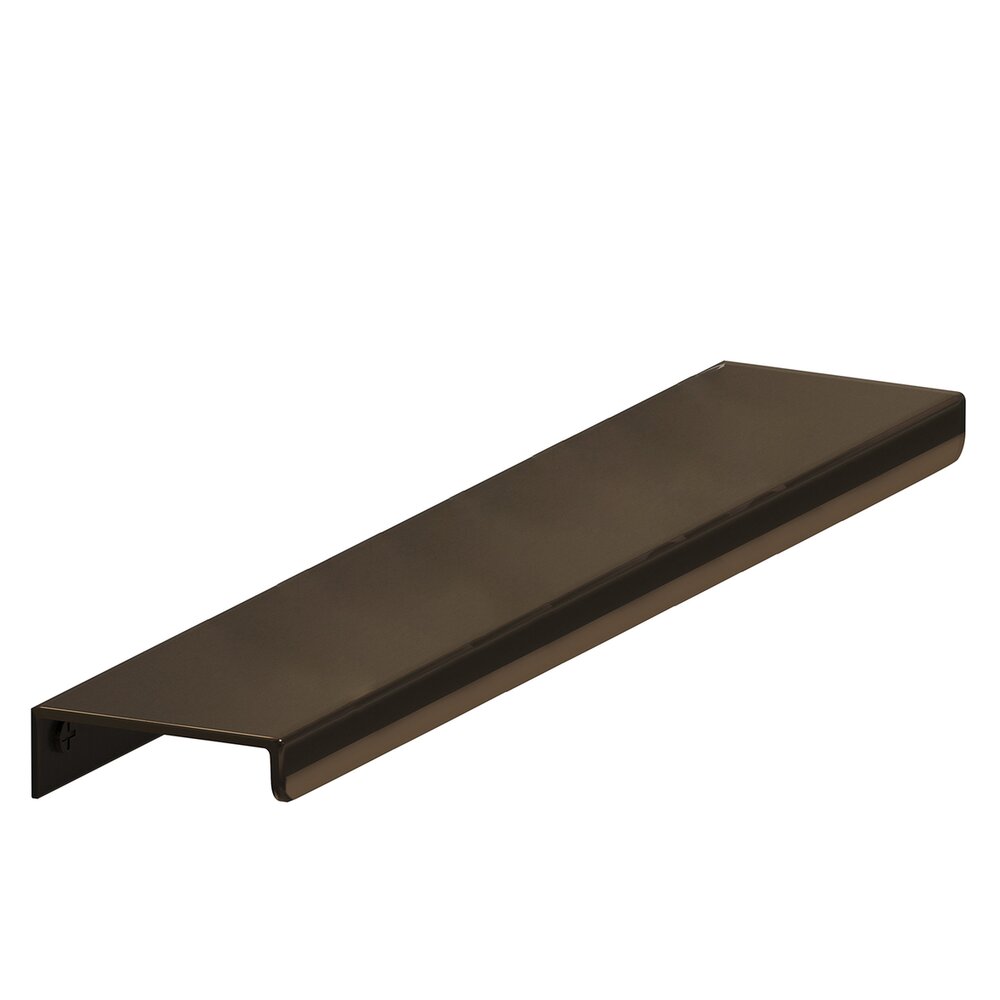 Colonial Bronze 8" Centers Edge Pull Hand Finished  in Unlacquered Oil Rubbed Bronze