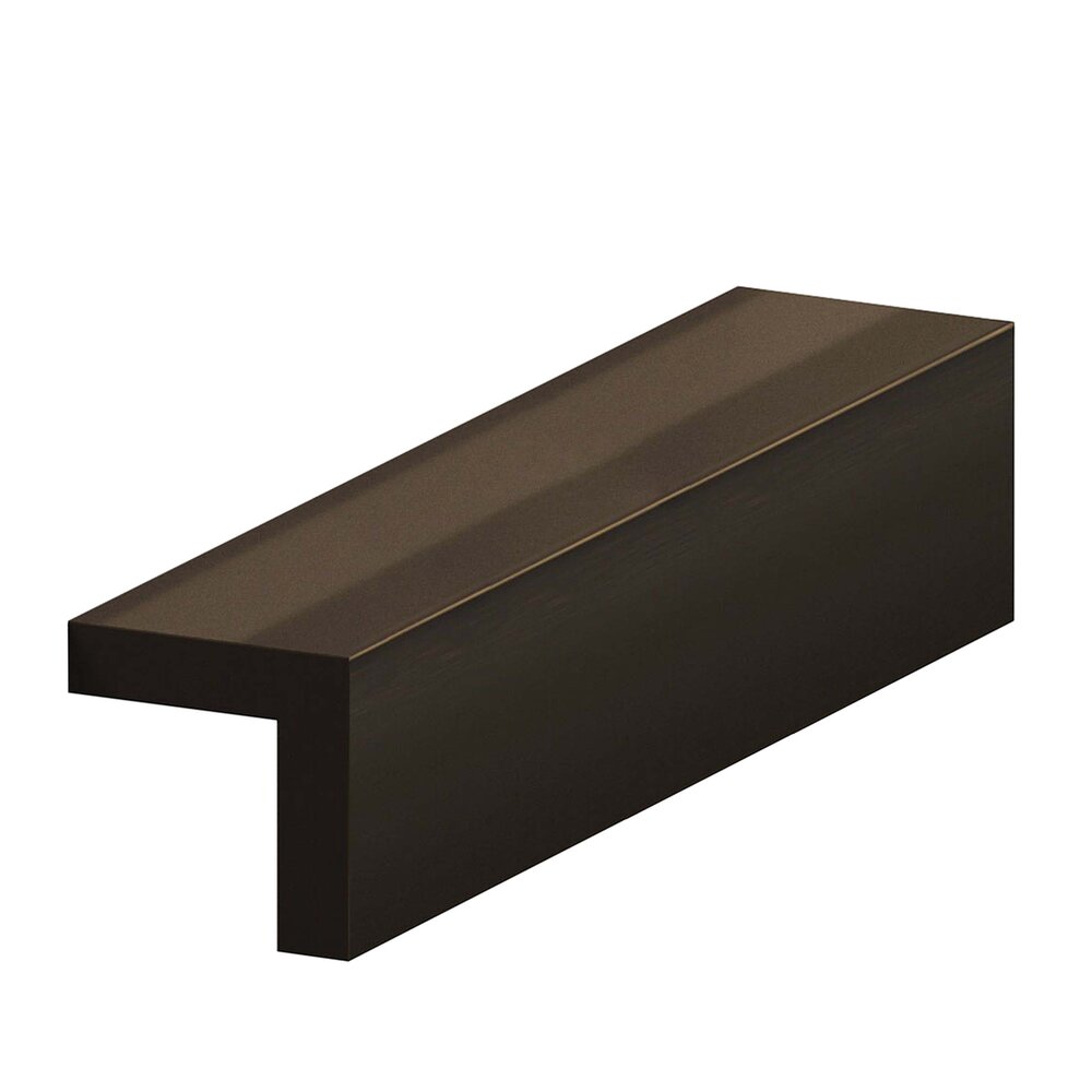 Colonial Bronze 4" Long Right Angle Edge Pull in Oil Rubbed Bronze