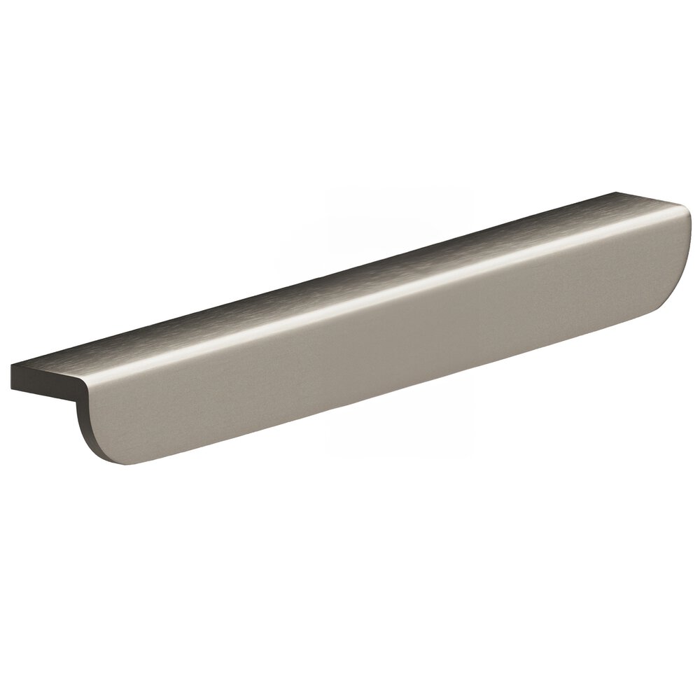 Colonial Bronze 8" Centers 10" Overall L-Shaped Edge Pull With Rounded Ends In Matte Pewter