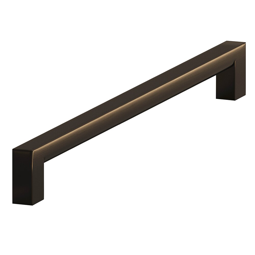 Colonial Bronze 8" Centers Rectangular Appliance/Oversized Pull in Unlacquered Oil Rubbed Bronze