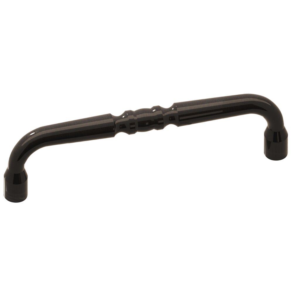 Colonial Bronze 6" Centers Scroll Pull in Unlacquered Oil Rubbed Bronze