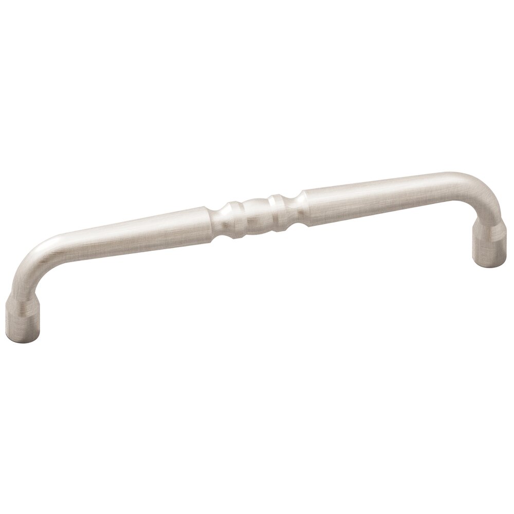 Colonial Bronze 10" Centers Scroll Pull in Matte Satin Nickel