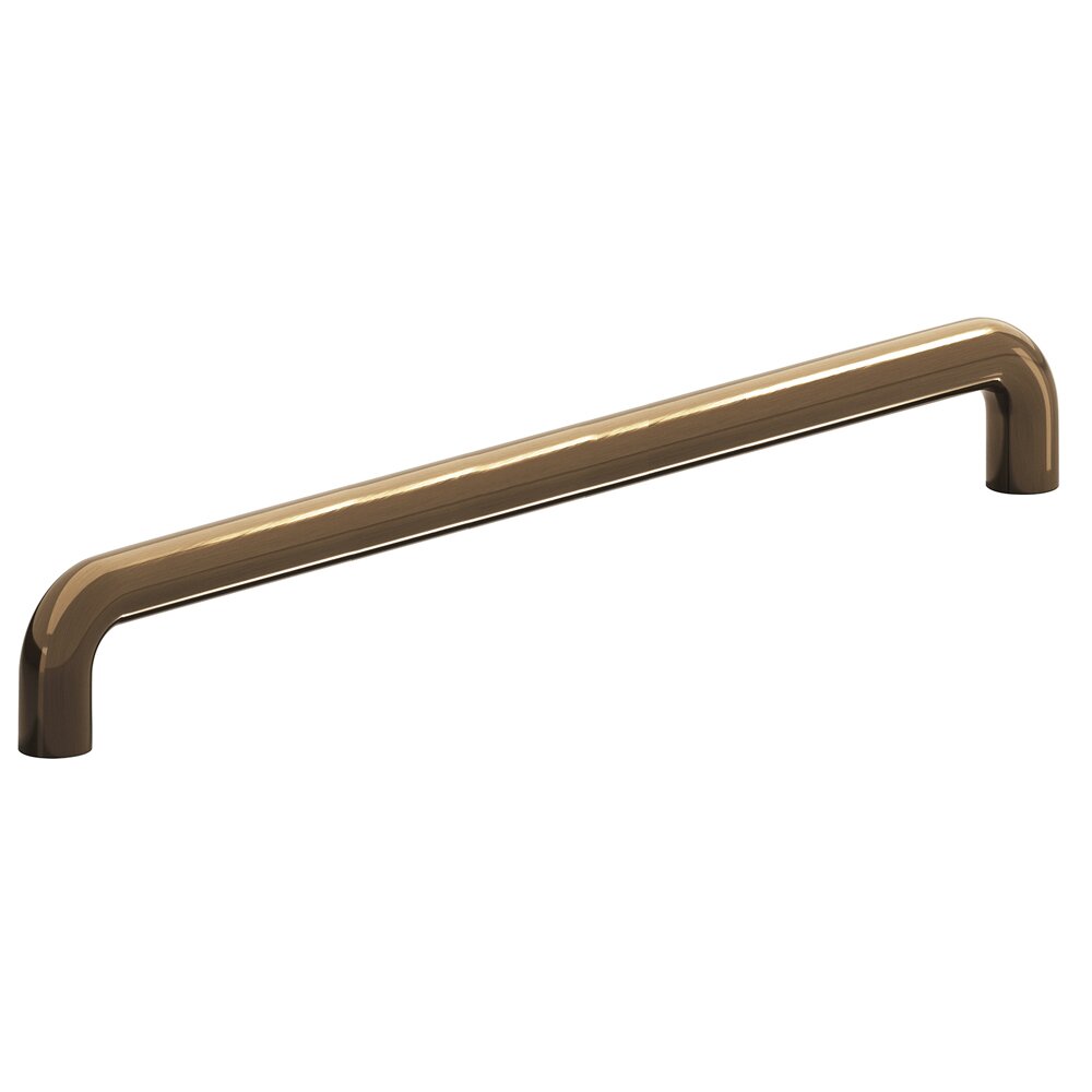 Colonial Bronze 12" Centers Low Clearance Appliance Pull in Light Statuary Bronze