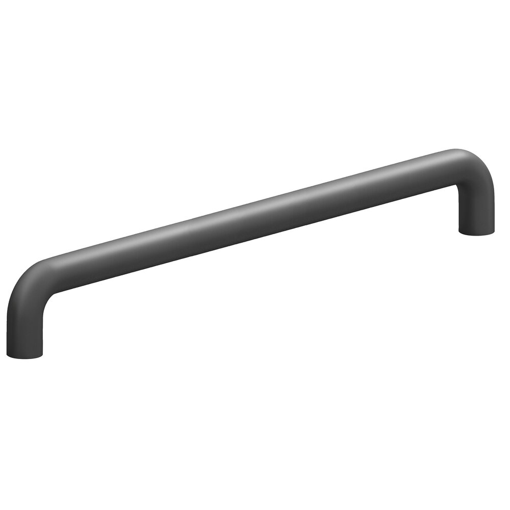 Colonial Bronze 12" Centers Low Clearance Appliance Pull in Matte Graphite