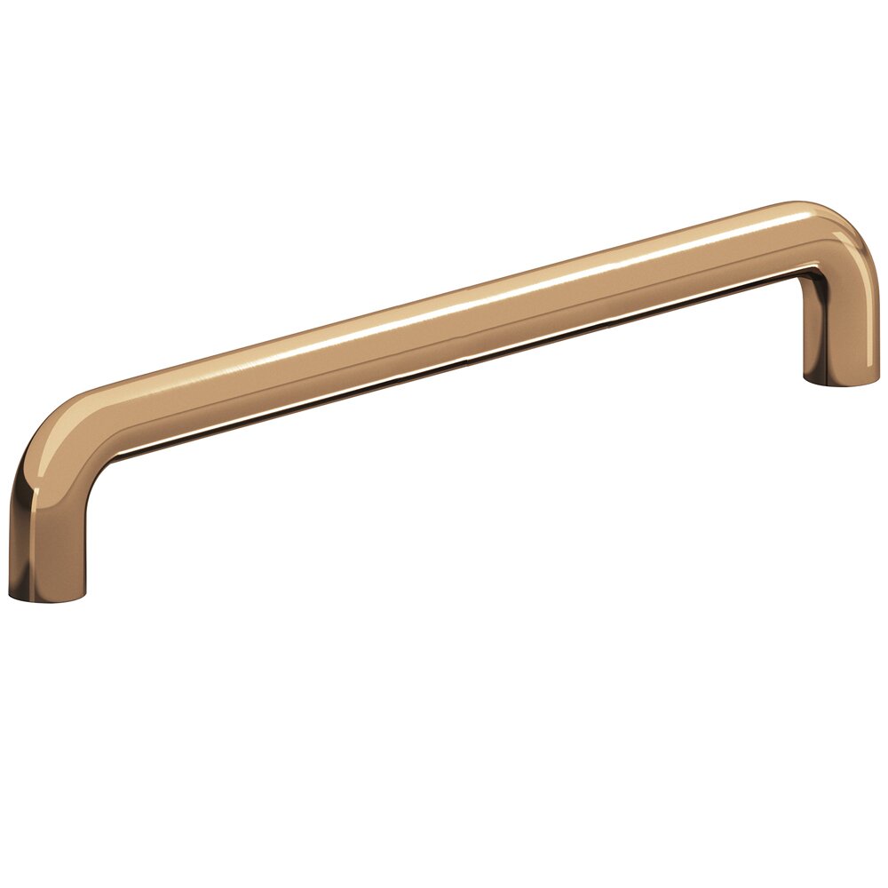 Colonial Bronze 8" Centers Low Clearance Appliance/Oversized Pull in Polished Bronze