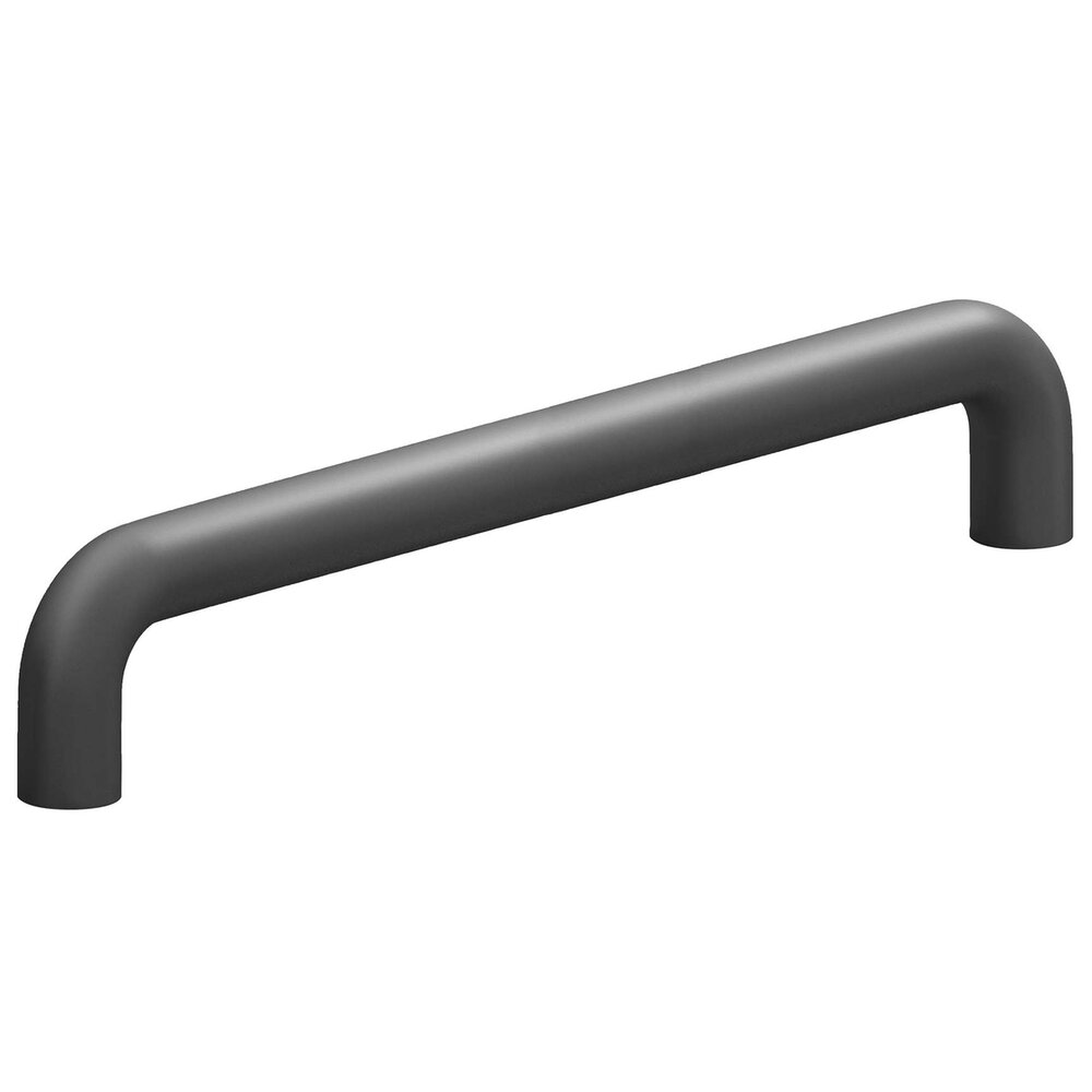 Colonial Bronze 8" Centers Low Clearance Appliance Pull in Matte Graphite