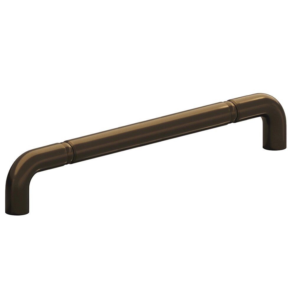 Colonial Bronze 8" Centers Beaded Low Clearance Appliance/Oversized Pull in Unlacquered Oil Rubbed Bronze
