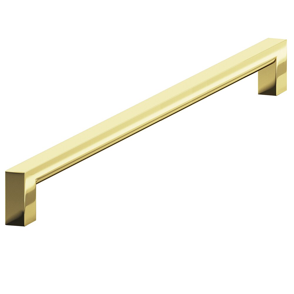 Colonial Bronze 12" Centers Appliance Pull in Polished Brass