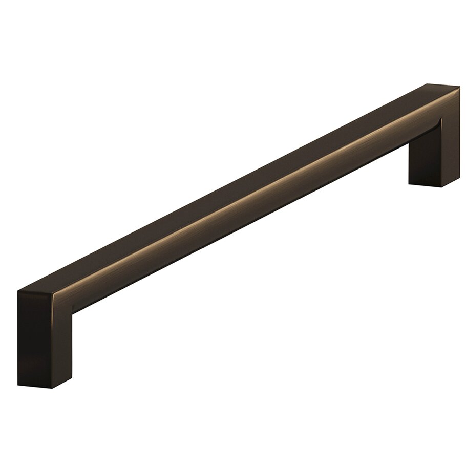Colonial Bronze 10" Centers Rectangular Appliance/Oversized Pull in Unlacquered Oil Rubbed Bronze