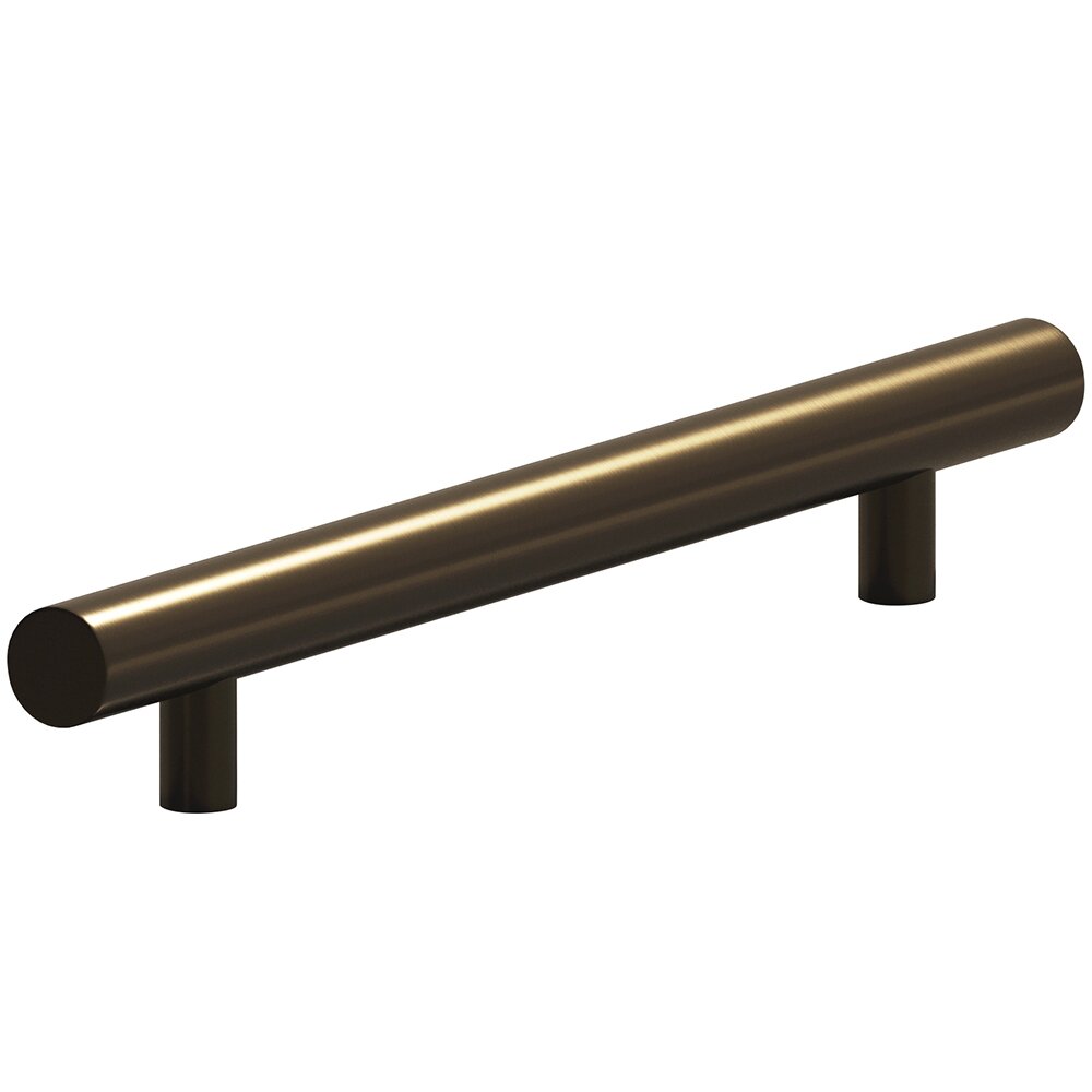 Colonial Bronze 6" Centers Low Clearance Pull in Unlacquered Oil Rubbed Bronze
