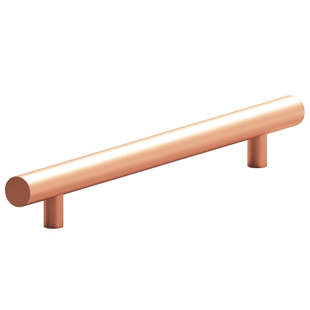 Colonial Bronze 8" Centers Low Clearance Appliance/Oversized Pull in Matte Satin Copper
