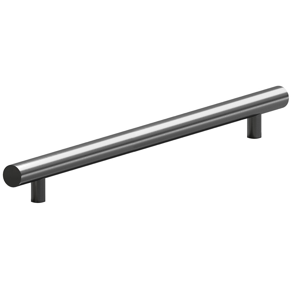 Colonial Bronze 18" Centers Low Clearance European Bar Pull in Satin Graphite