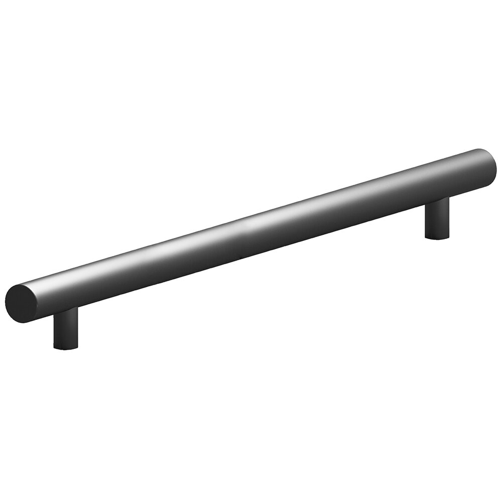 Colonial Bronze 18" Centers Low Clearance European Bar Pull in Matte Graphite