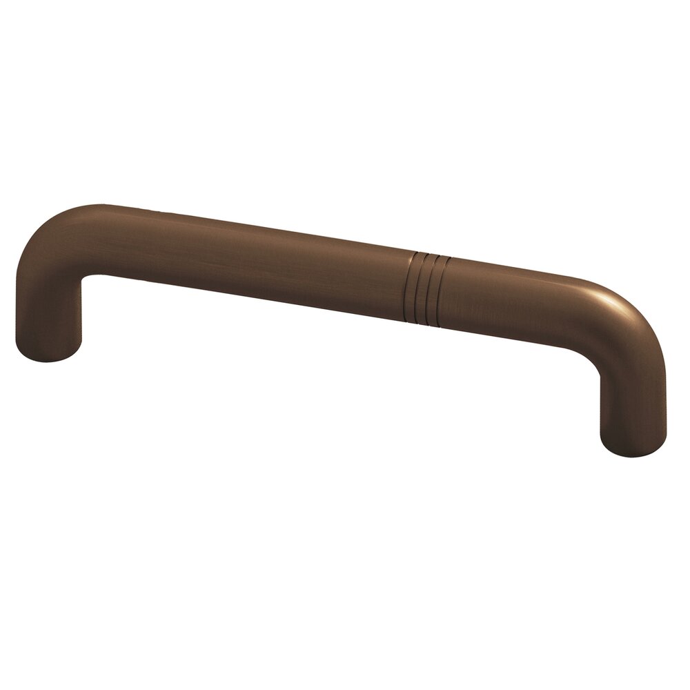 Colonial Bronze 6" Centers Ringed Pull in Matte Oil Rubbed Bronze