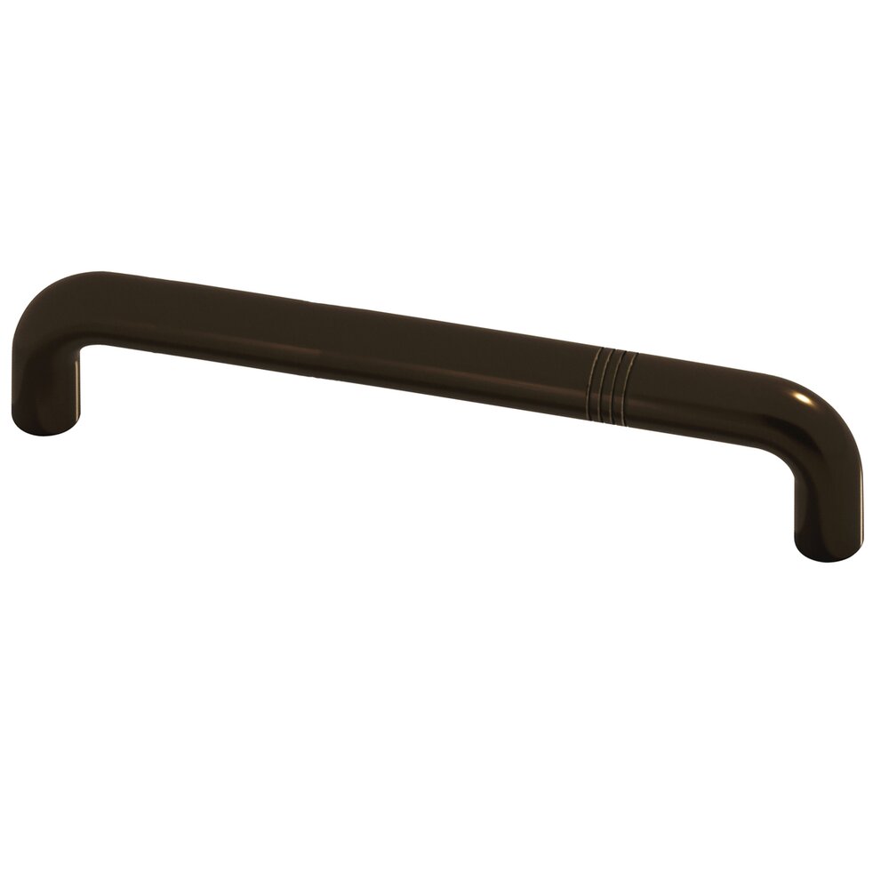 Colonial Bronze 8" Centers Ringed Appliance/Oversized Pull in Unlacquered Oil Rubbed Bronze
