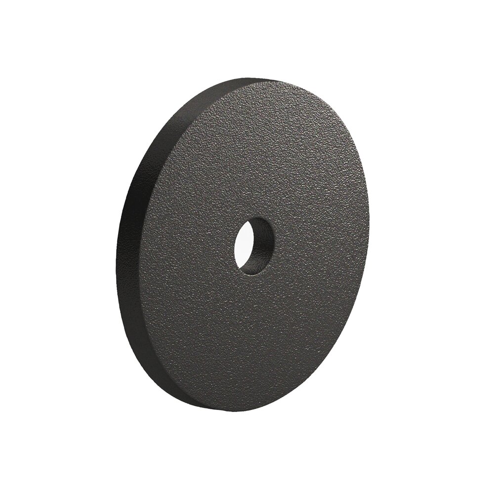 Colonial Bronze 3/4" Backplate in Frost Black
