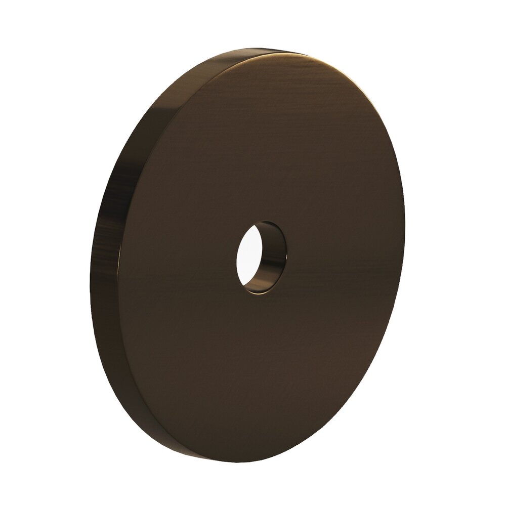 Colonial Bronze 1 1/2" Backplate in Unlacquered Oil Rubbed Bronze