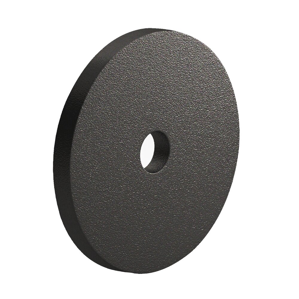 Colonial Bronze 1 1/2" Backplate in Frost Black