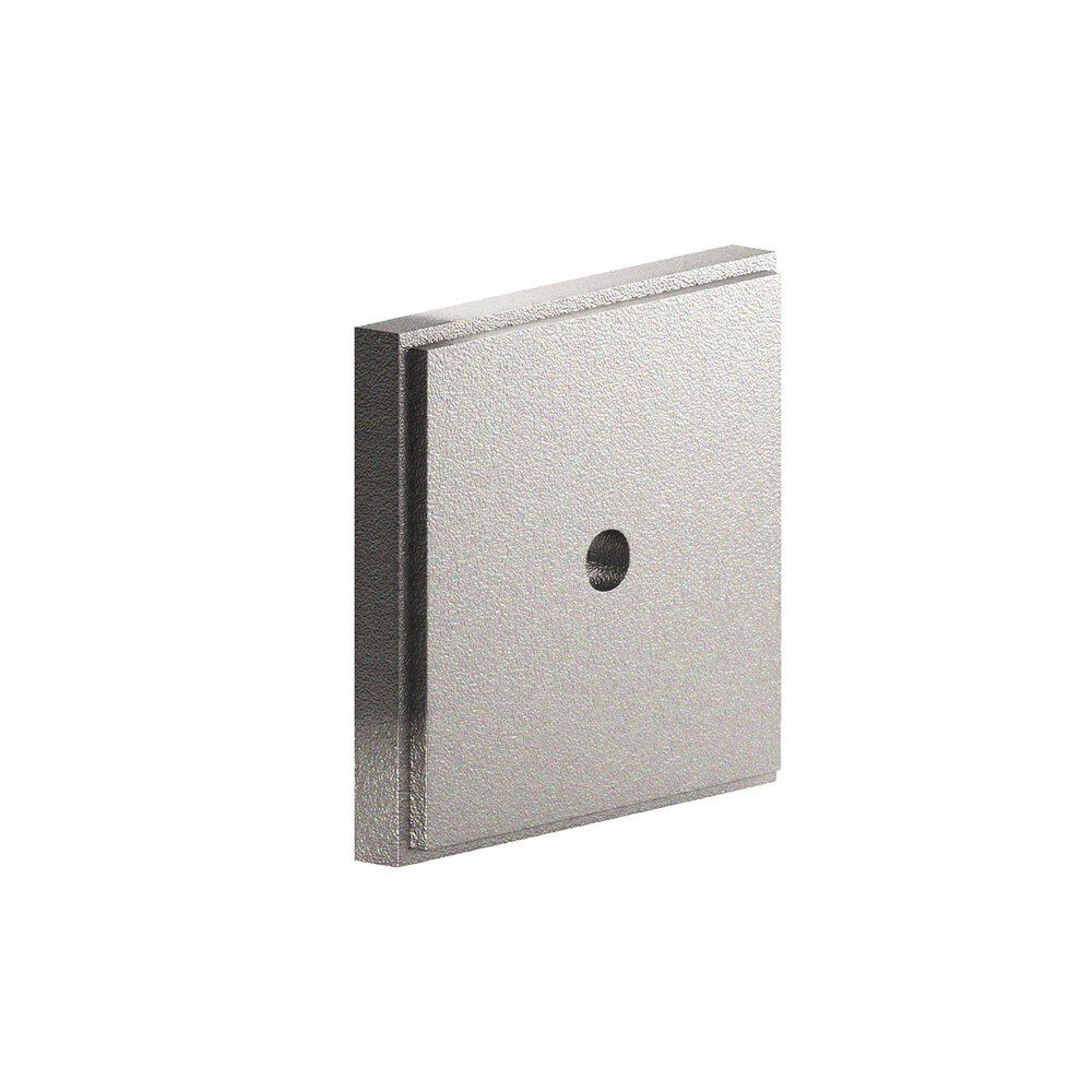 Colonial Bronze 1" Square Stepped Backplate In Frost Nickel™