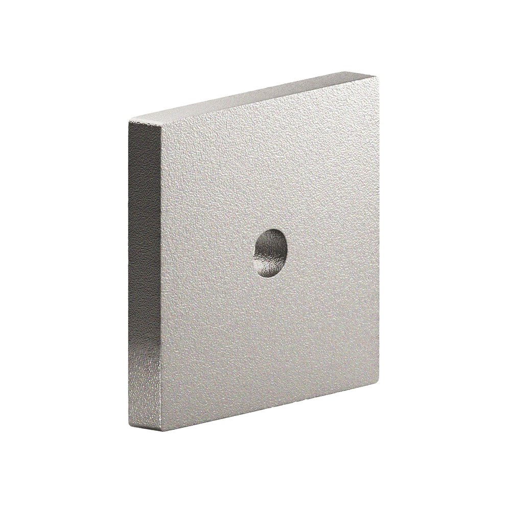 Colonial Bronze 1.5" Square Backplate In Frost Nickel™