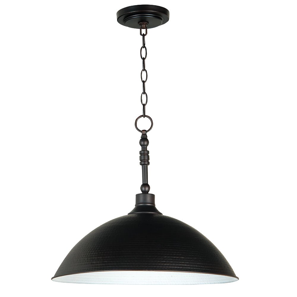 Craftmade 1 Light Large Pendant in Aged Bronze