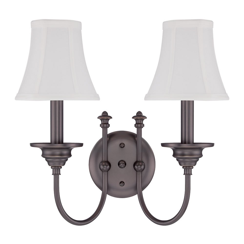 Craftmade 2 Light Wall Sconce in Legacy Brass