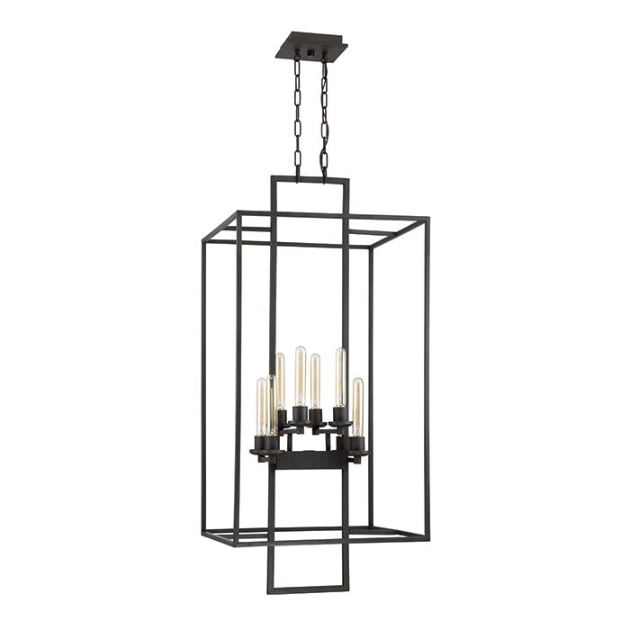 Craftmade 8 Light Foyer in Aged Bronze Brushed