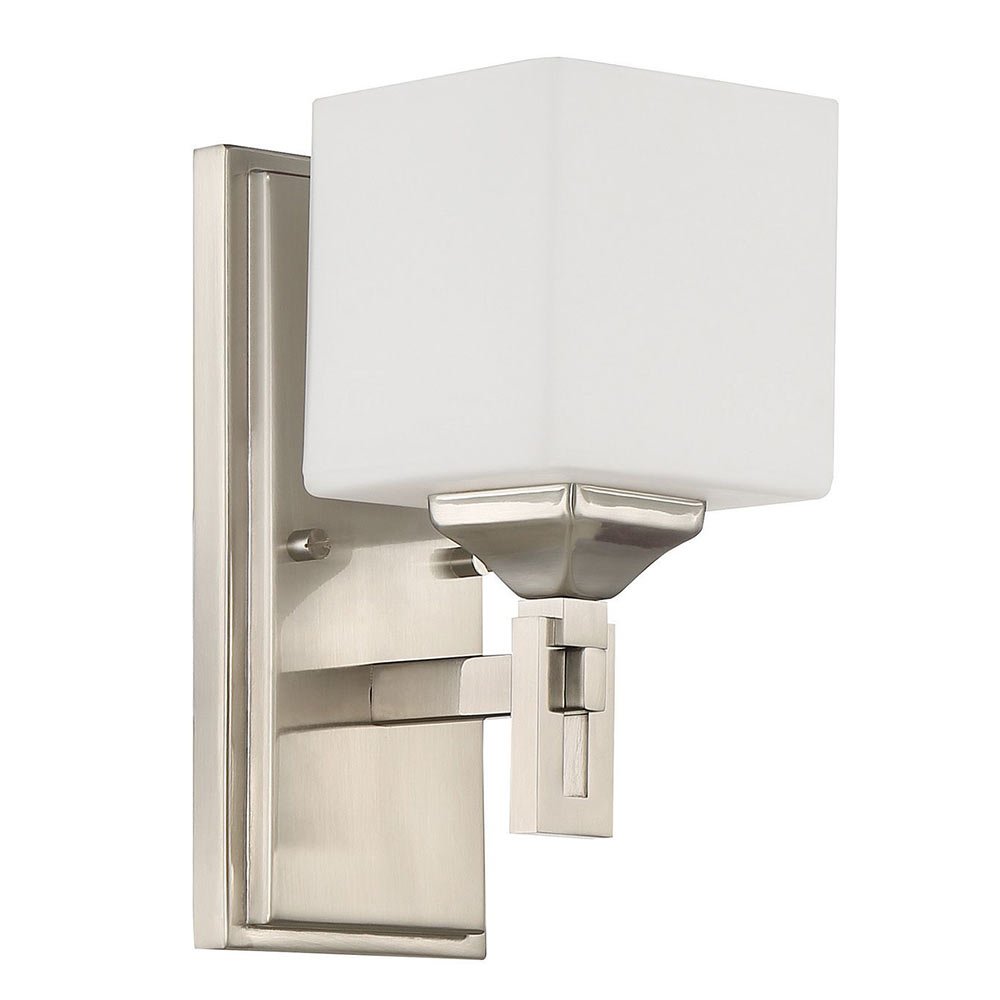 Craftmade 1 Light Wall Sconce in Brushed Polished Nickel