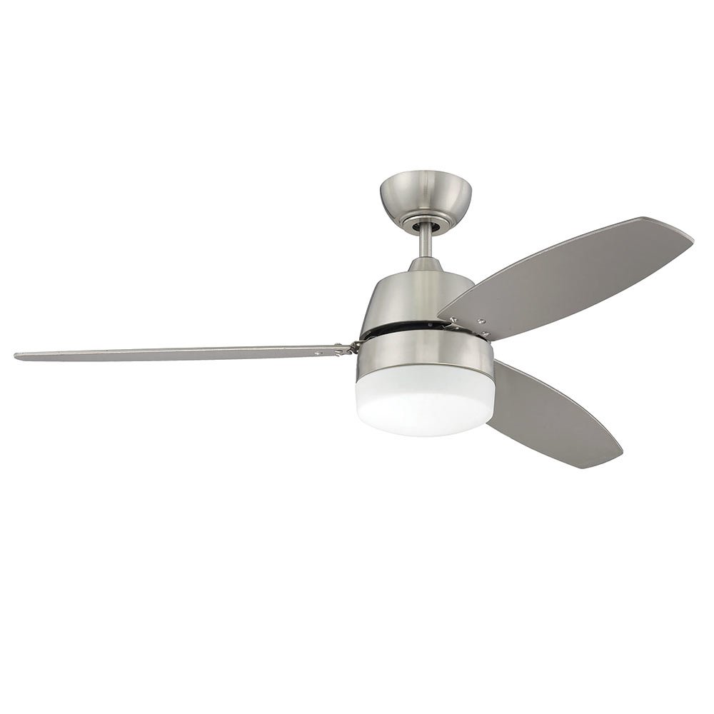 Craftmade 52" Ceiling Fan in Brushed Polished Nickel