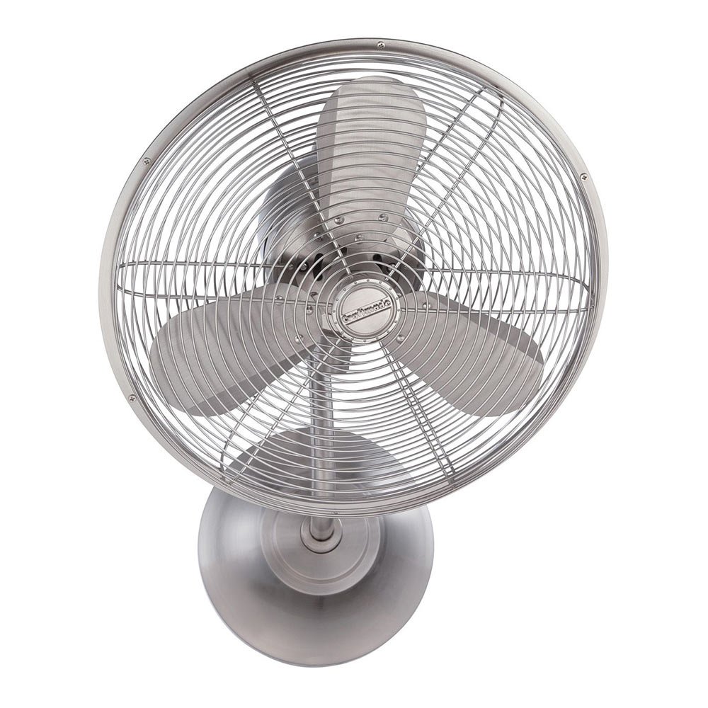 Craftmade 14" I Hard-wired Wall Fan in Brushed Polished Nickel