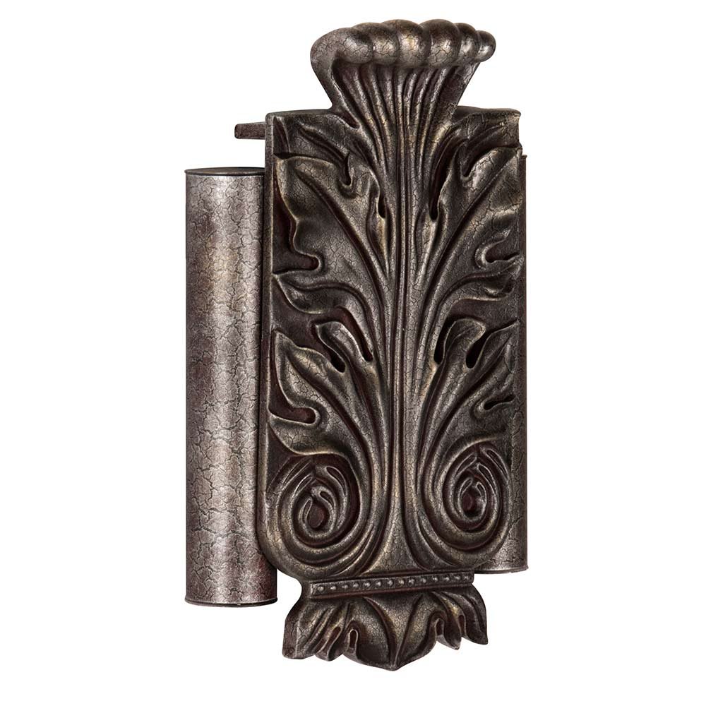 Craftmade Classic with Leaf Design and Scroll Work Door Chime in Hand Painted Renaissance Crackle