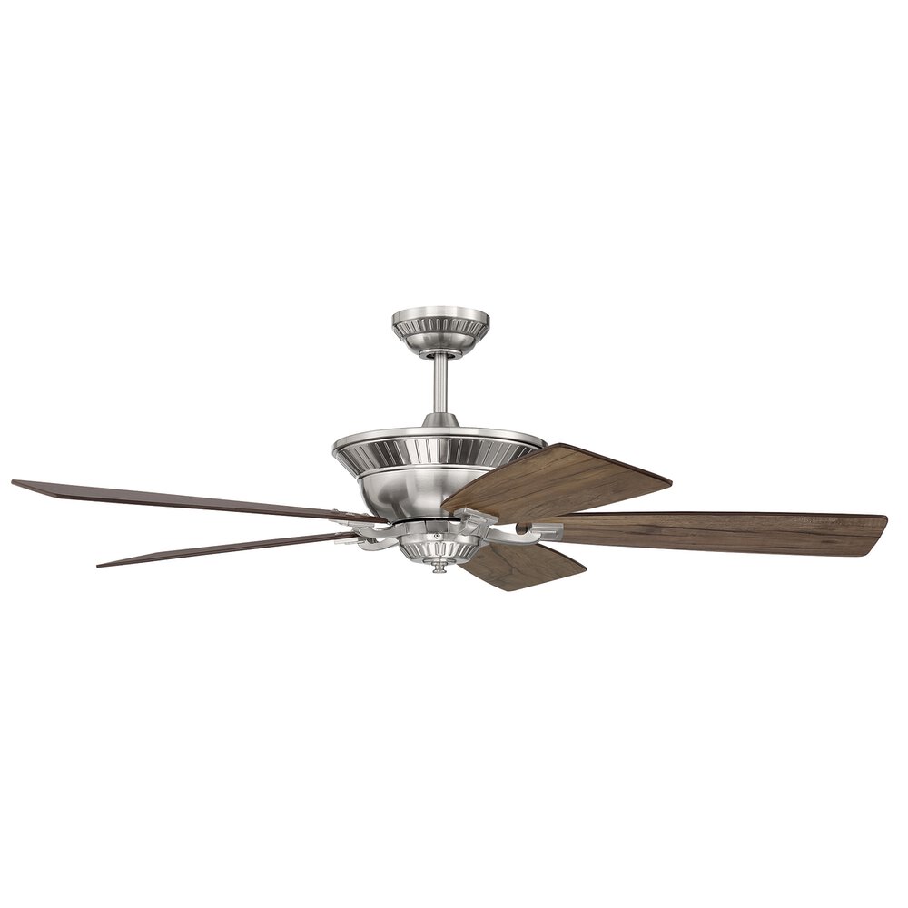 Craftmade 52" Ceiling Fan In Brushed Polished Nickel