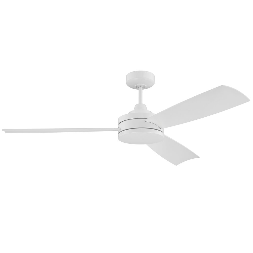 Craftmade 52" Ceiling Fan With Blades In White