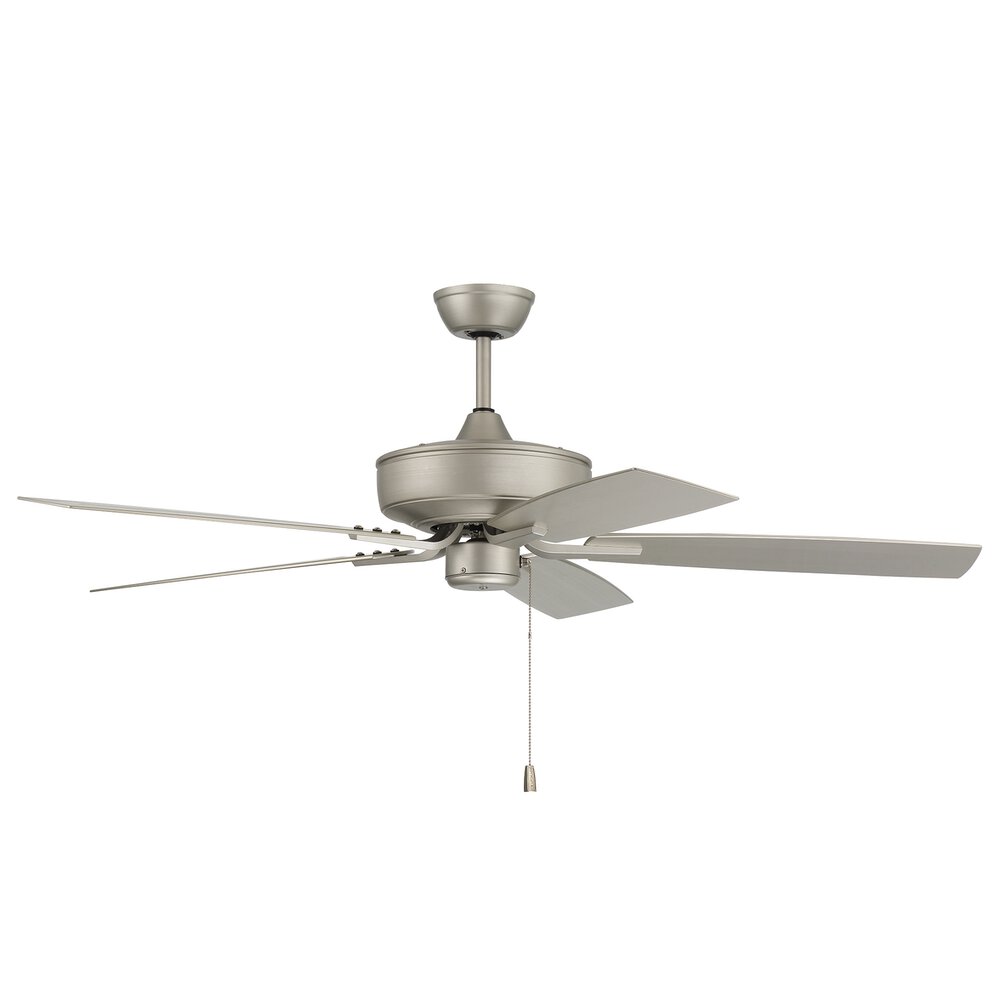 Craftmade 52" Outdoor Pro Plus Fan With Blades In Painted Nickel
