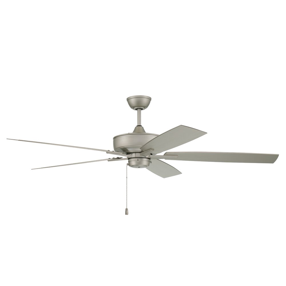 Craftmade 60" Outdoor Super Pro Fan With Blade In Painted Nickel