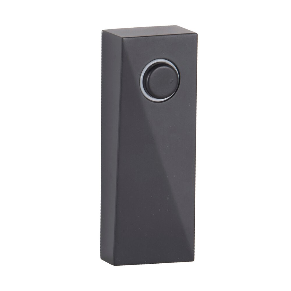 Craftmade Surface Mount Push Button Door Bell In Flat Black