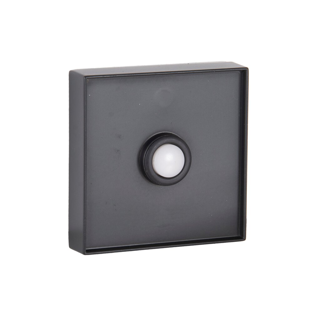 Craftmade Surface Mount Lighted Push Button Door Bell In Flat Black