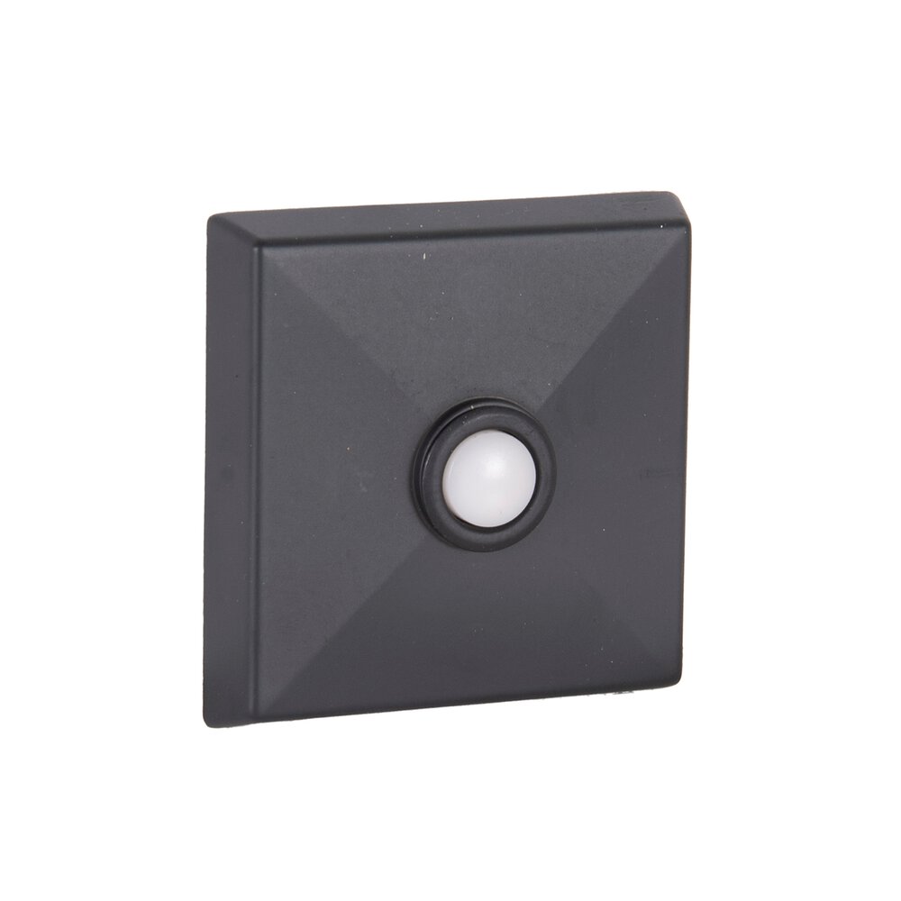 Craftmade Surface Mount Lighted Push Button Door Bell In Flat Black