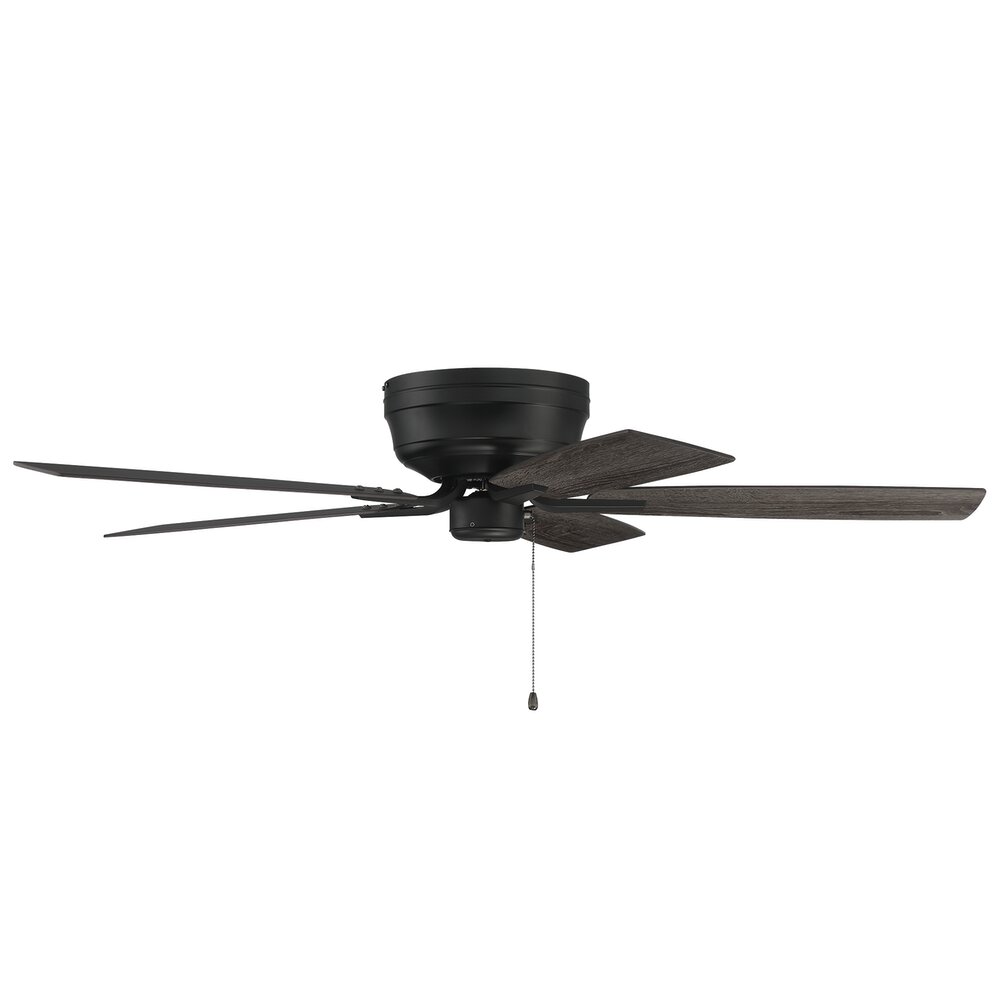 Craftmade 52" Ceiling Fan (Blades Included) In Flat Black