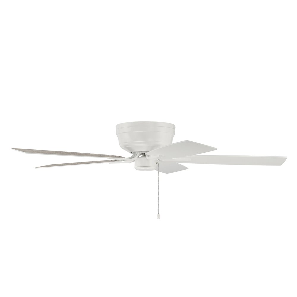 Craftmade 52" Ceiling Fan (Blades Included) In White