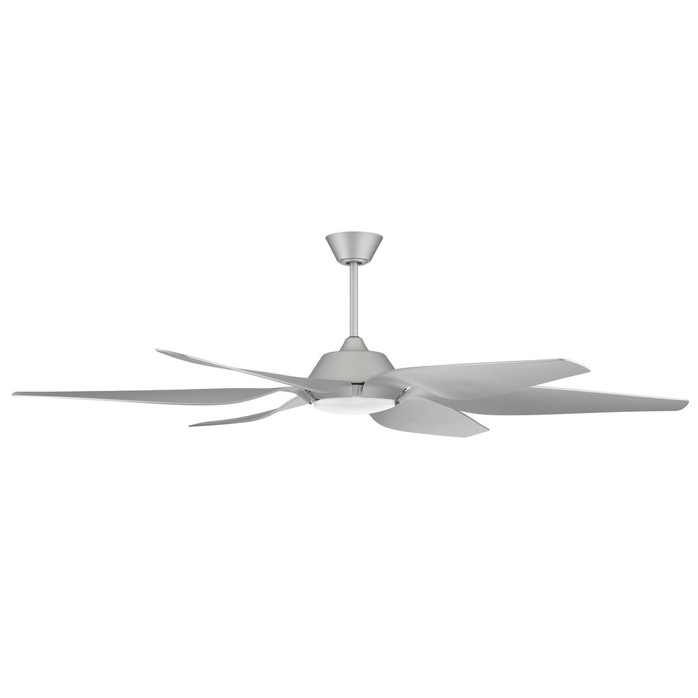 Craftmade 66" Fan In Titanium And Frost White Acrylic Fixture