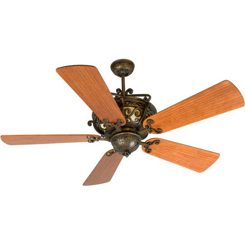 Craftmade 54" Ceiling Fan in Peruvian with Premier Blades in Hand Scraped Cherry