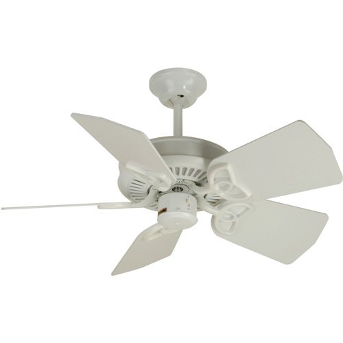 Craftmade 30" Ceiling Fan with Blades in White