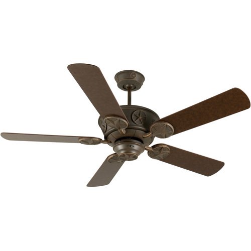 Craftmade 52" Ceiling Fan with Plus Blades in Aged Bronze