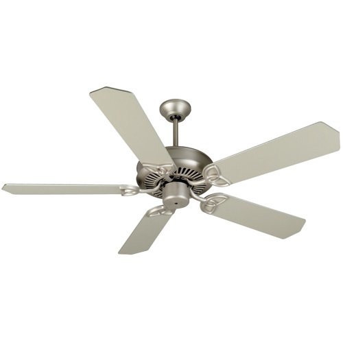 Craftmade 52" Ceiling Fan with Standard Blades in Brushed Nickel