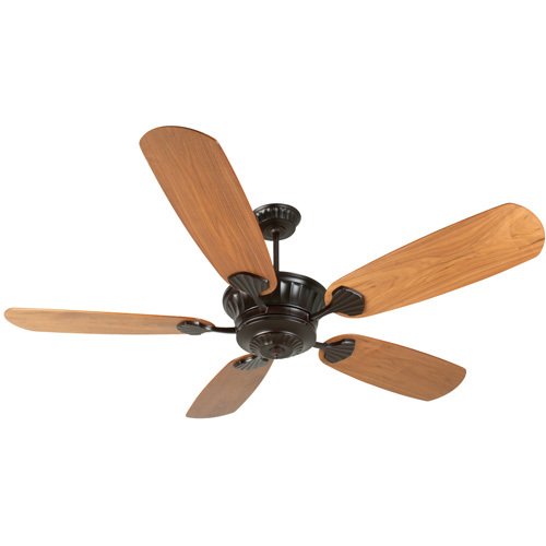 Craftmade 70" Ceiling Fan in Oiled Bronze with Epic Blades in Walnut