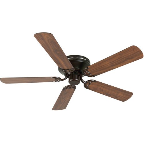 Craftmade 52" Ceiling Fan in Oiled Bronze with Plus Blades in Walnut