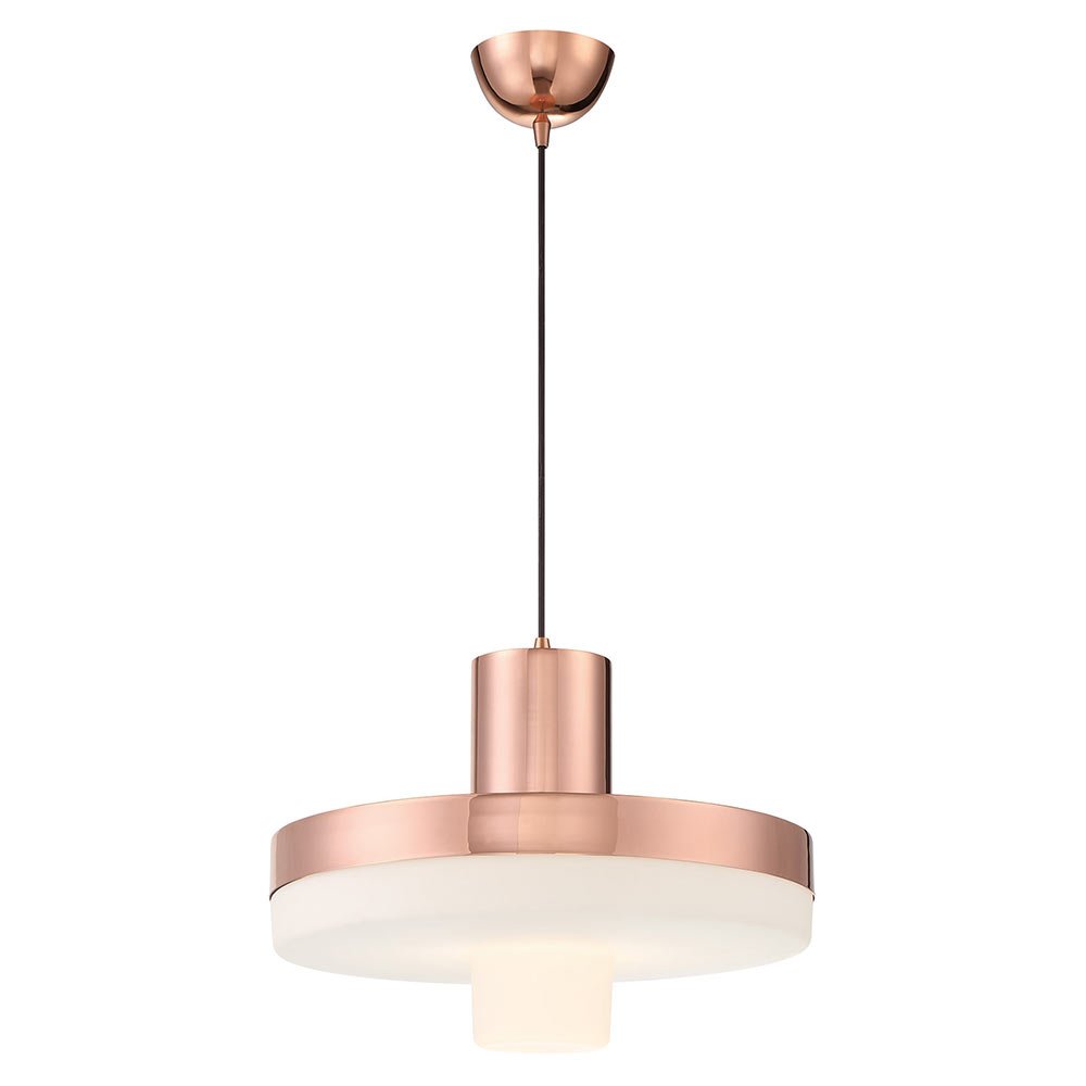 Craftmade 1 Light LED w/ Cord in Mirrored Rose Gold